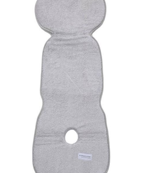 Bamboom mat.  copriseduta  passegg. seggiolino spugna grey