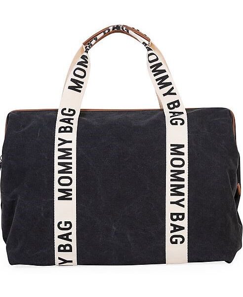 Childhome mommy bag inero signature borsa fasciatoio kaki