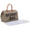 Childhome mommy bag in tela borsa fasciatoio kaki