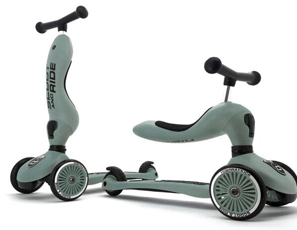 Scoot and ride highway kick 1 cavalcabile 2 in 1 steel