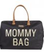 Childhome mommy bag borsa fasciatoio nero e oro