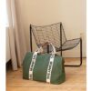 Childhome mommy bag verde signature borsa fasciatoio kaki