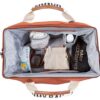 Childhome mommy bag terracotta signature borsa fasc kaki