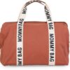 Childhome mommy bag terracotta signature borsa fasc kaki