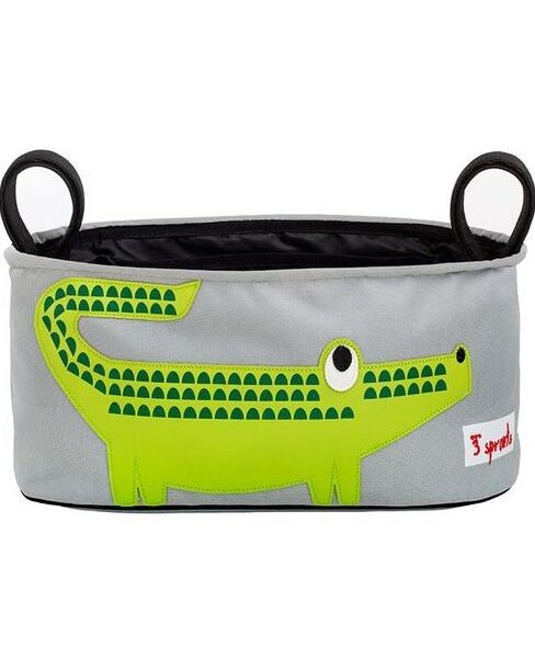 3 sprouts portaoggetti passeggino coccodrillo 100% polistere