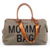 Childhome mommy bag in tela borsa fasciatoio kaki