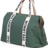 Childhome mommy bag verde signature borsa fasciatoio kaki