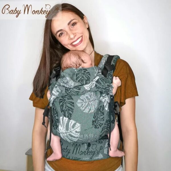 Baby monkey regolo marsupio original 2+ m rainforest verde