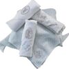 Sophie la giraffa set 4 swaddles di cotone 70x70cm