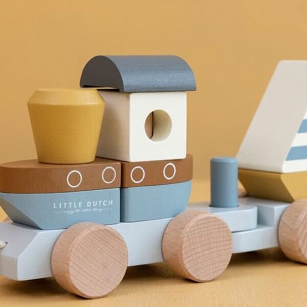 Little dutch trenino costruzioni sailor bay