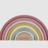 Little dutch arcobaleno in legno rosa