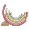 Little dutch arcobaleno in legno rosa