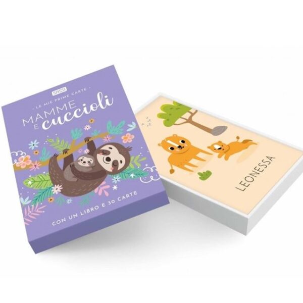 Sassi le mie prime carte mamme e cuccioli