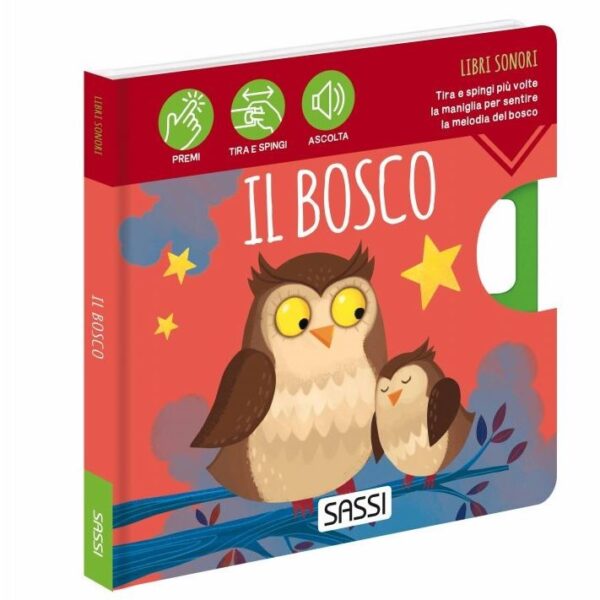 Sassi libro musicale il bosco