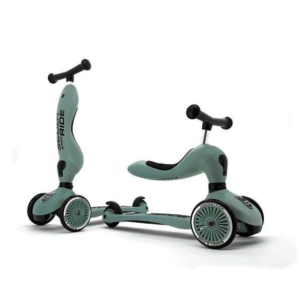 Scoot and ride highwaykick 1 cavalcabile 2 in 1  forest