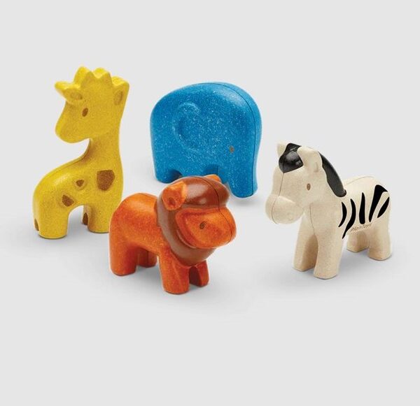 Plant toys set animali selvaggi