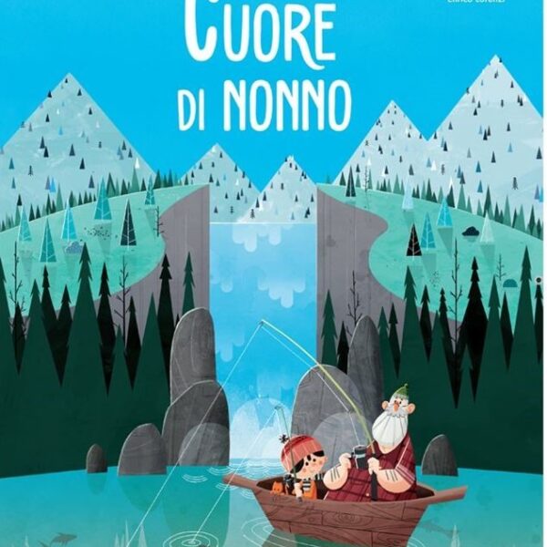 Sassi libro illustrato cuore di nonno