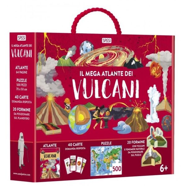 Sassi mega atlas il mega atlante dei vulcani