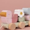 Little dutch trenino costruzioni flowers e butterfly