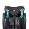 Babyauto scudda i-size r129 40-150cm black line