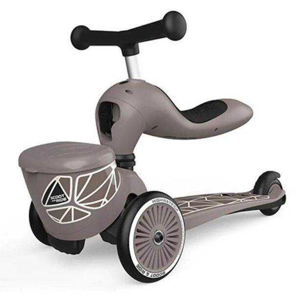 Scoot and ride highwaykick 1 lifesty cavalcabile 2in1  brown
