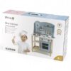 Polar b by viga cucina in legno con accessori  blu e