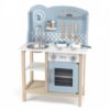 Polar b by viga cucina in legno con accessori  blu e