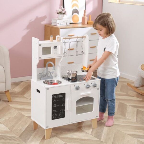 Polar b by viga cucina in legno piccolo chef luci e suoni bi