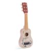 Moulin roty chitarra in legno rosa con corde vere