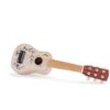 Moulin roty chitarra in legno rosa con corde vere