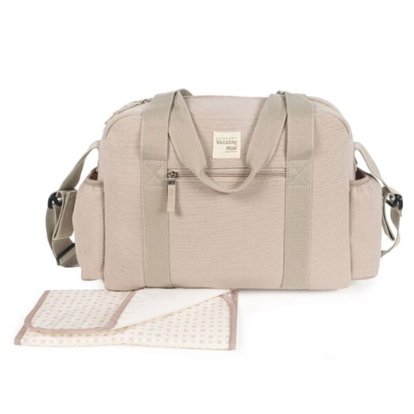 Walking mum borsa eco mum apricot