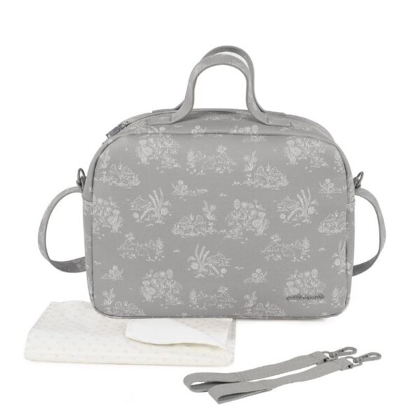 Walking mum borsa toile de jouy forest