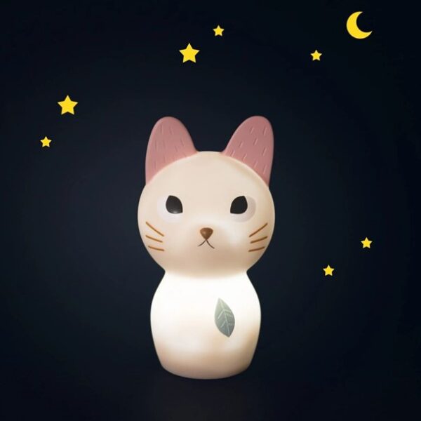 Moulin roty luce notturna usb gatto