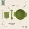 Trixie set pappa silicone mr.dino