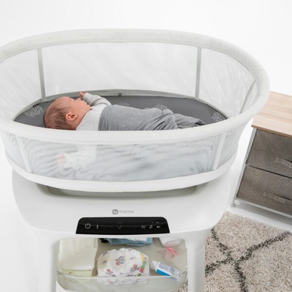 4moms culla mamaroo sleep + cesto portaoggetti