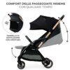 Kinderkraft apino passeggino leggero black