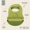 Trixie bavaglini in silicone set 2pz mr dino