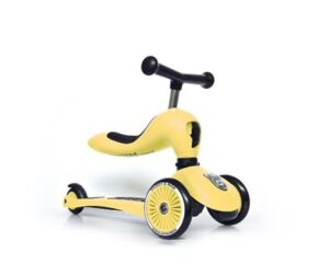 Scoot and ride highwaykick 1 cavalcabile 2 in 1 giallo