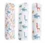 Moulin roty swaddle 70x70 cotone organico set 3pz sous mon b