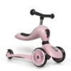 Scoot and ride highwaykick 1 cavalcabile 2 in 1 rosa