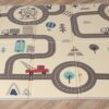 Kiokids tappeto pieghevole circuito 200x150