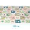 Kiokids tappeto pieghevole circuito 200x150