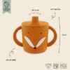 Trixie tazza in silicone mr.fox