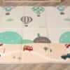 Kiokids tappeto pieghevole palloncini 200x150