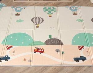 Kiokids tappeto pieghevole palloncini 200x150