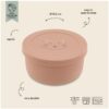 Trixie porta merenda in silicone mrs.cat