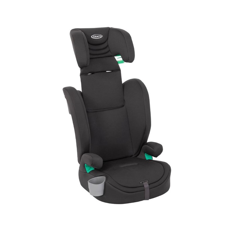 Graco eldura seggiolino auto 76-150cm r129 midnight