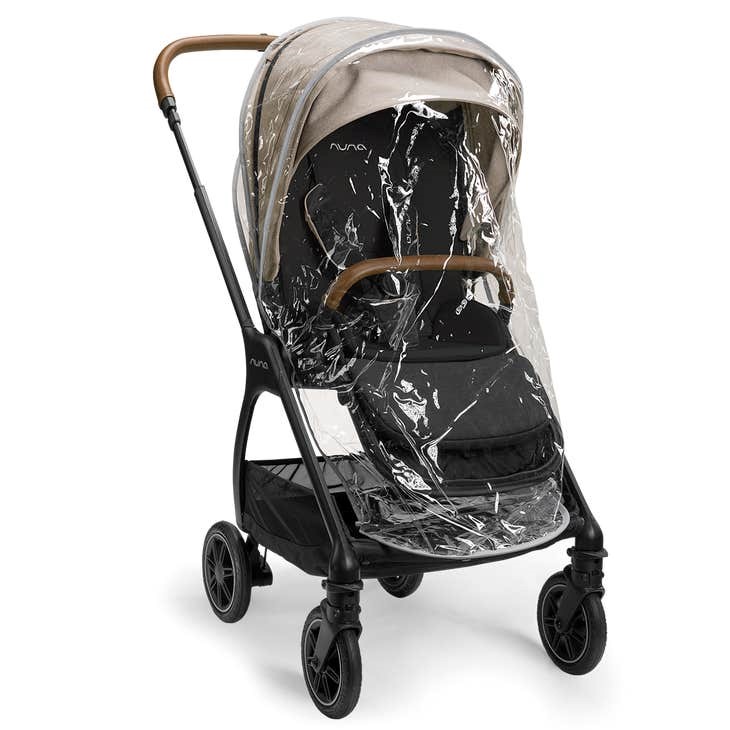 Nuna triv passeggino with magnetic buckle timber