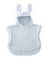 Bamboom poncho bambino 0/2 anni blu ghiaccio
