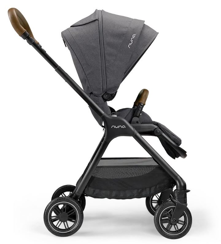 Nuna triv passeggino with magnetic buckle granite